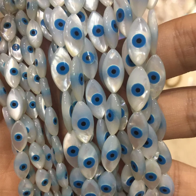 10Pcs/Lot Evils Eye White Natural Mother of Pearl Shell Beads for Making DIY Charm Bracelet Necklace Jewelry Finding Accessories
10Pcs/Lot Evils Eye White Natural Mother of Pearl Shell Beads for Making DIY Charm Bracelet Necklace Jewelry Finding Accessories