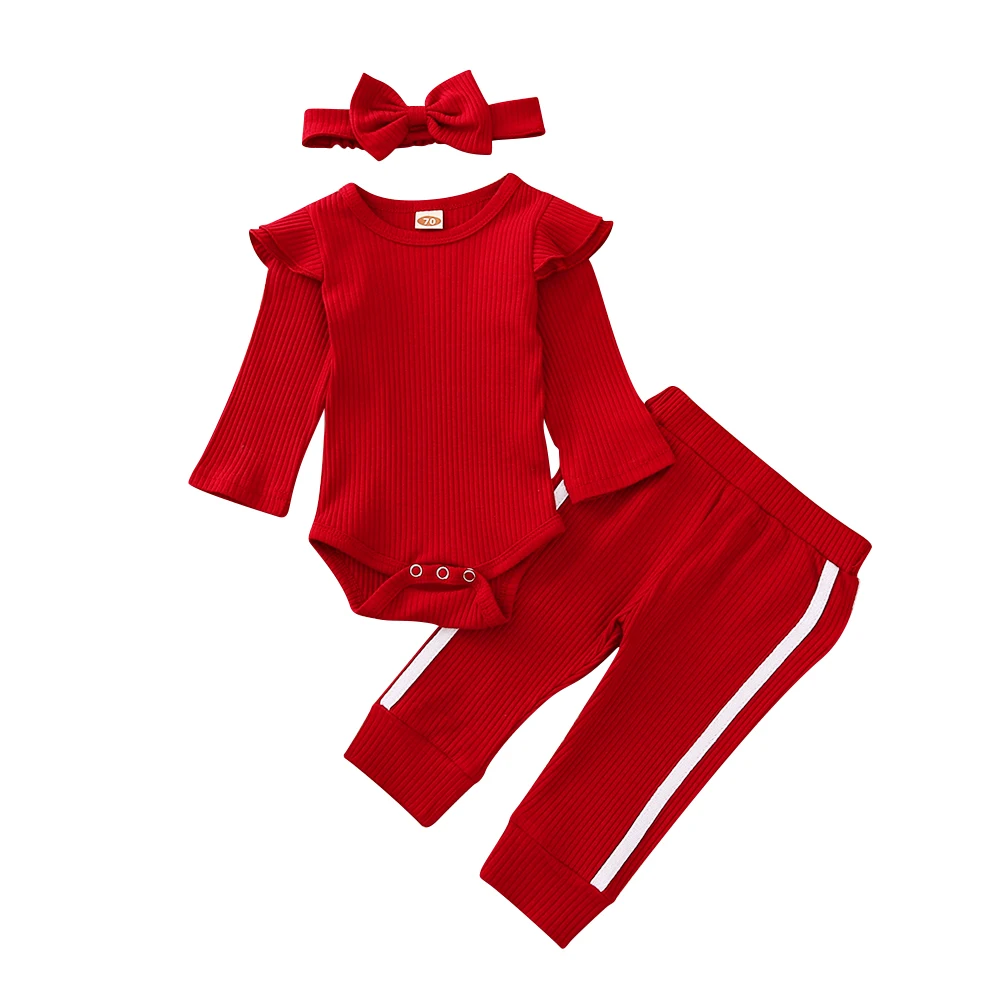 3PCS Toddler Baby Girl Autumn Clothes Romper T-Shirt Crop Top Ruffle +Long Pants+Hairband Outfits Set
3PCS Toddler Baby Girl Autumn Clothes Romper T-Shirt Crop Top Ruffle +Long Pants+Hairband Outfits Set