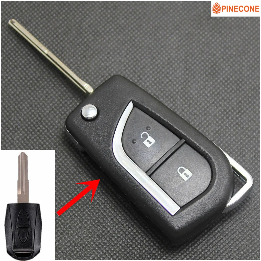 PINECONE Key Case for CHANGAN HONOR 2 Buttons Uncut Left Blade Modified Remote Blank Key Shell Fob 1 PC
PINECONE Key Case for CHANGAN HONOR 2 Buttons Uncut Left Blade Modified Remote Blank Key Shell Fob 1 PC