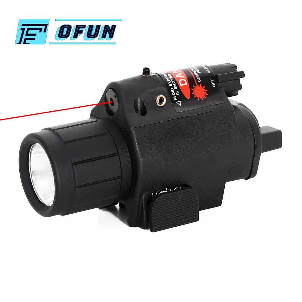 Hunting Combo Pistol Gun Light Gun Lighting Weapon Flashlight Tactical Led Flashlight With Red Laser Sight 20mm Rail Mount
Hunting Combo Pistol Gun Light Gun Lighting Weapon Flashlight Tactical Led Flashlight With Red Laser Sight 20mm Rail Mount