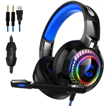 HobbyLane A60 Gaming Headset Surround Stereo Gaming Headphones with Microphone LED Colorful Lights Works for PS4 Xbox Windows
HobbyLane A60 Gaming Headset Surround Stereo Gaming Headphones with Microphone LED Colorful Lights Works for PS4 Xbox Windows