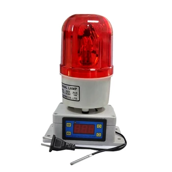 Temperature Alarm Thermostat Machine Room Farm Oven Temperature Alarm High and Low Temperature Alarm 110-220V US Plug 
Temperature Alarm Thermostat Machine Room Farm Oven Temperature Alarm High and Low Temperature Alarm 110-220V US Plug