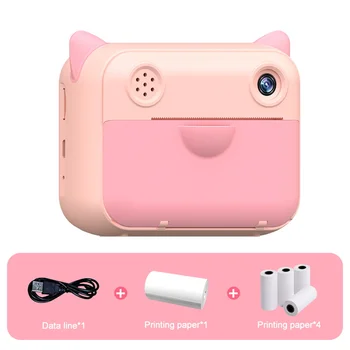 Children Camera Instant Print Camera For Kids 1080P Digital Camera With Photo Paper Child Toys Camera Birthday Gifts for Kids 
Children Camera Instant Print Camera For Kids 1080P Digital Camera With Photo Paper Child Toys Camera Birthday Gifts for Kids