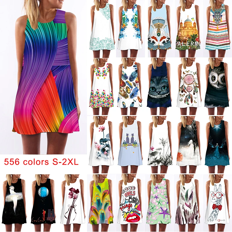 Colorful Geometric Feather Printed 3D Dress Women Sleeveless O Neck A Line Short Dress Robe Sexy Boho Beach Style Summer Dress
Colorful Geometric Feather Printed 3D Dress Women Sleeveless O Neck A Line Short Dress Robe Sexy Boho Beach Style Summer Dress