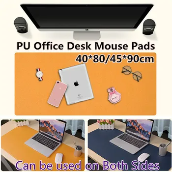 40*80/45*90cm PU Computer Desk Gaming Mouse Pad Large Size Desktop Mat for Office Organizer Anti-slip PC Computer Gamer Mousepad
40*80/45*90cm PU Computer Desk Gaming Mouse Pad Large Size Desktop Mat for Office Organizer Anti-slip PC Computer Gamer Mousepad