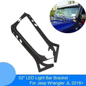 52 Inch LED Work Light Bar Upper Windshield Mounting Bracket for Jeep Wrangler JL 2018 2019 + Light Bar Holders Stands
52 Inch LED Work Light Bar Upper Windshield Mounting Bracket for Jeep Wrangler JL 2018 2019 + Light Bar Holders Stands