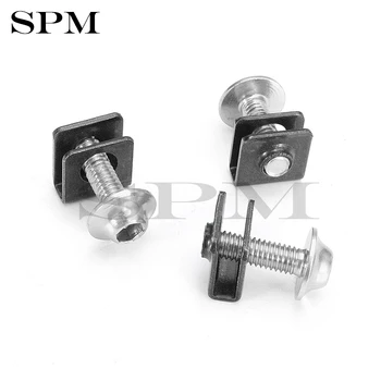Motorcycle M5/5mm Body Fairing Bolts Spire Speed Fastener Clips Screw Set for Honda/Yamaha/Suzuki/Kawasaki/Ducati
Motorcycle M5/5mm Body Fairing Bolts Spire Speed Fastener Clips Screw Set for Honda/Yamaha/Suzuki/Kawasaki/Ducati