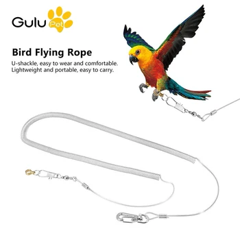 3m/6m Flexible Bird Leash Anti-bite With Leg Ring Ultra-light Parrot Bird Outdoor Flying Training Rope for Macaw Cockatiel
3m/6m Flexible Bird Leash Anti-bite With Leg Ring Ultra-light Parrot Bird Outdoor Flying Training Rope for Macaw Cockatiel