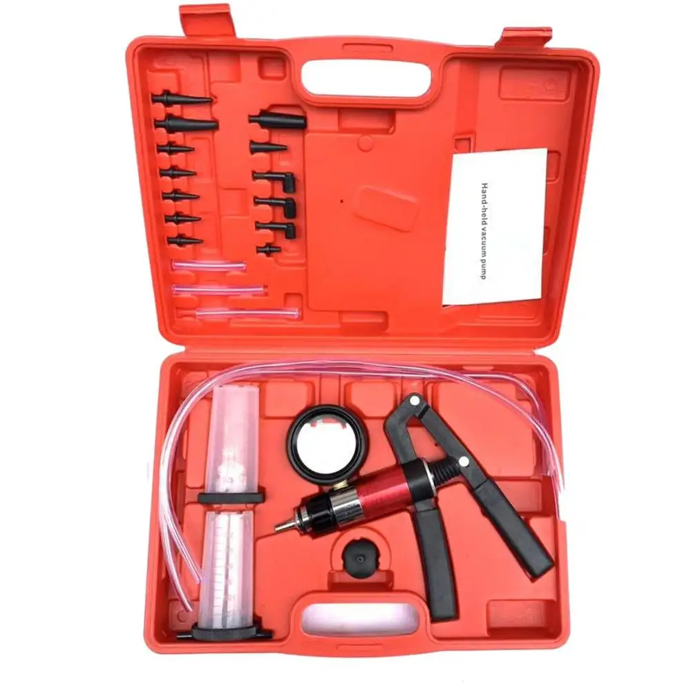 Automobile Vacuum Pump Manual Pumping Dual-use Negative Pressure Suction Brake Oil Replacement Detector Repair Tool
Automobile Vacuum Pump Manual Pumping Dual-use Negative Pressure Suction Brake Oil Replacement Detector Repair Tool