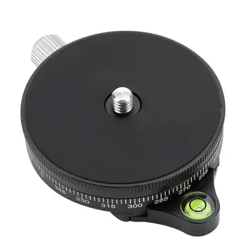 FC-60 360° Tripod Quick Release Plate Panoramic Base Quick Release Clamp with Built-in Bubble Level Universal for DSLR Cameras
FC-60 360° Tripod Quick Release Plate Panoramic Base Quick Release Clamp with Built-in Bubble Level Universal for DSLR Cameras