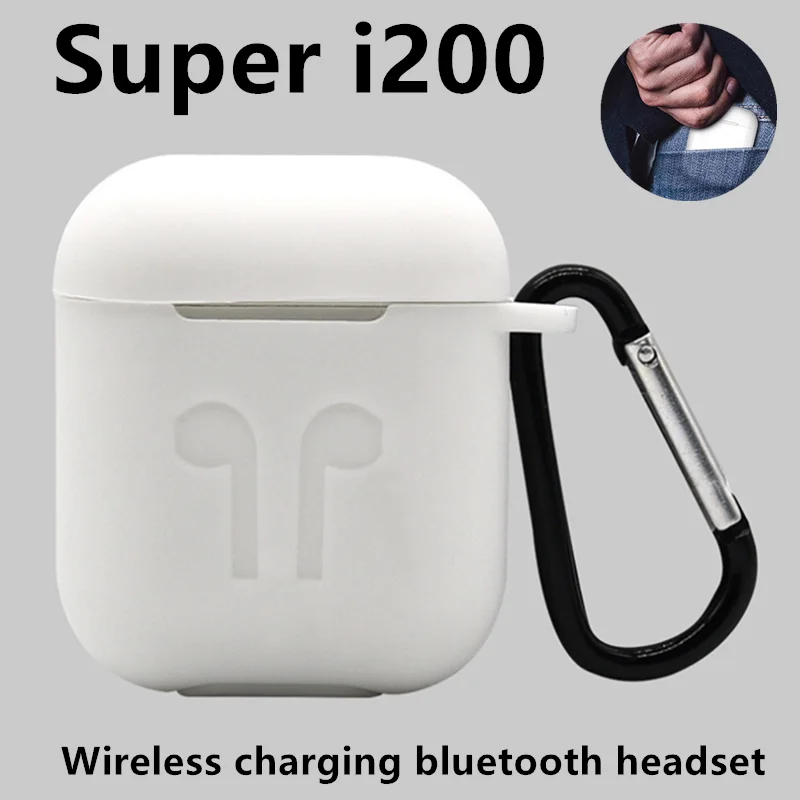 99% Super i200 TWS Bluetooth Earphone Wireless Charging Headset Touch Control Earbuds 1:1 Open Lid Pop Up Real Capacity
99% Super i200 TWS Bluetooth Earphone Wireless Charging Headset Touch Control Earbuds 1:1 Open Lid Pop Up Real Capacity