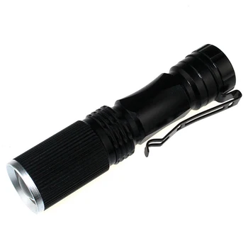 

6500K 200lm 3-Mode Mini Light Zooming Hiking Camping Cycling LED Flashlight