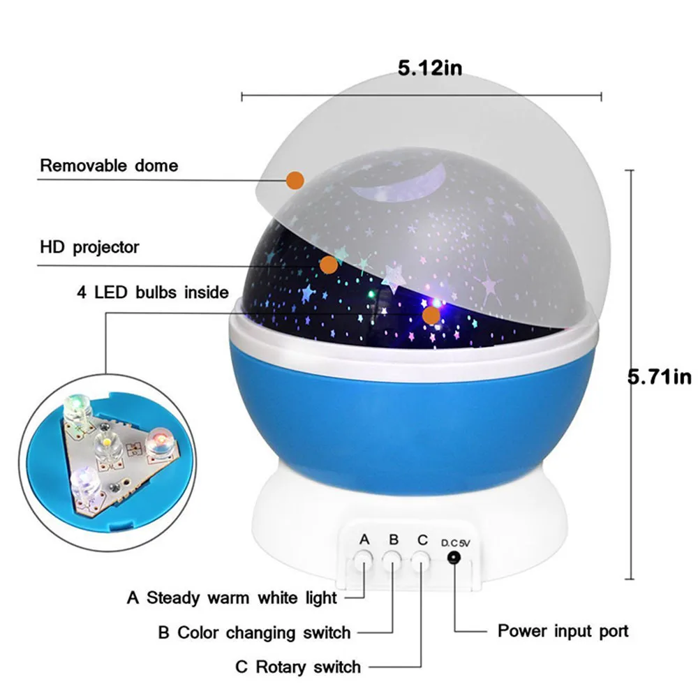 rotate LED Star Master Night Light LED Star Projector Lamp Sky Projection Cosmos led Night Light Lamp Kid's Gift Home Decoration
rotate LED Star Master Night Light LED Star Projector Lamp Sky Projection Cosmos led Night Light Lamp Kid's Gift Home Decoration