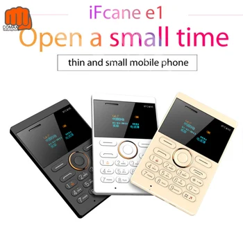 iFcane E1 FM Radio MP3 Vibration Bluetooth Ultra thin Card Mini Small Mobile Phones Children Stendent Suport TF Card Russian Key
iFcane E1 FM Radio MP3 Vibration Bluetooth Ultra thin Card Mini Small Mobile Phones Children Stendent Suport TF Card Russian Key