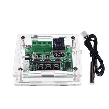 W1209 DC12V cool temp thermostat temperature control switch temperature controller thermometer thermo controller+Acrylic Box
W1209 DC12V cool temp thermostat temperature control switch temperature controller thermometer thermo controller+Acrylic Box