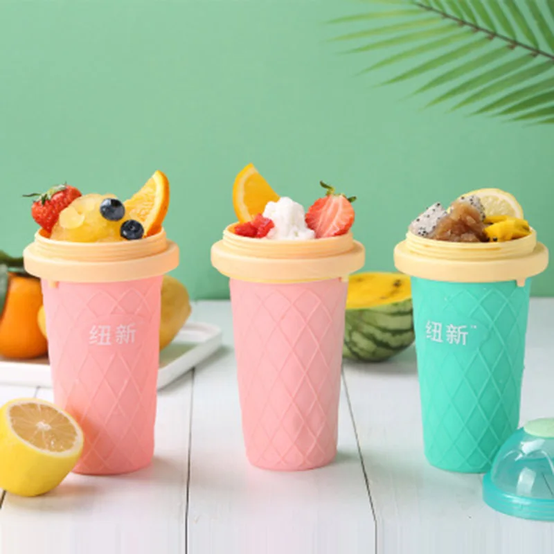 Homemade Ice Cream Smoothie Cup Children's Summer Juice Ice Cup double fast DIY Pinch Cup Cooling Maker Cup Pinch cup
Homemade Ice Cream Smoothie Cup Children's Summer Juice Ice Cup double fast DIY Pinch Cup Cooling Maker Cup Pinch cup