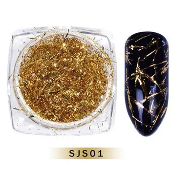 Nail Flakes Sequins Powder Magic Mirror Glitters Gold Silver Wire Sequins Irregular Pigment Nail Decoration 
Nail Flakes Sequins Powder Magic Mirror Glitters Gold Silver Wire Sequins Irregular Pigment Nail Decoration