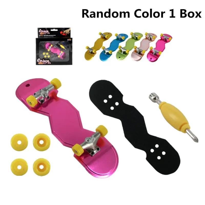 1 Set High Quality Children's Mini Finger Board Fingerboard Adorable Alloy Skateboard Boarding Toy Gift
1 Set High Quality Children's Mini Finger Board Fingerboard Adorable Alloy Skateboard Boarding Toy Gift