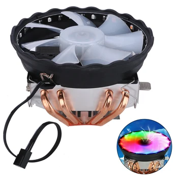 1PC 120mm RGB Horizontal CPU Cooling Cooler Fan 4 Heatpipes 3Pin 12V For LGA 1155/1151/1150/1156/ 1366/ 775AMD X2 X3
1PC 120mm RGB Horizontal CPU Cooling Cooler Fan 4 Heatpipes 3Pin 12V For LGA 1155/1151/1150/1156/ 1366/ 775AMD X2 X3