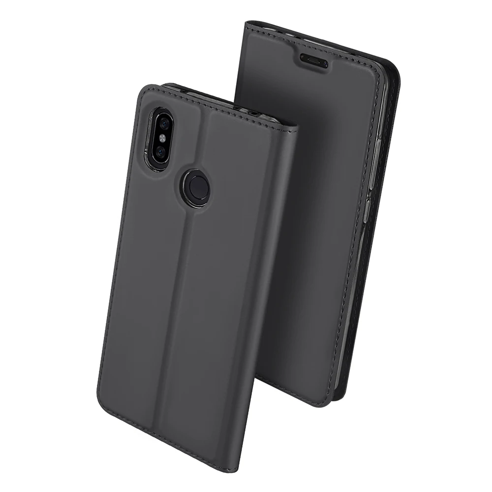Кожаный чехол-книжка для Xiaomi Redmi Note 6 Pro чехол-бумажник DUX DUCIS чехол телефона redmi note