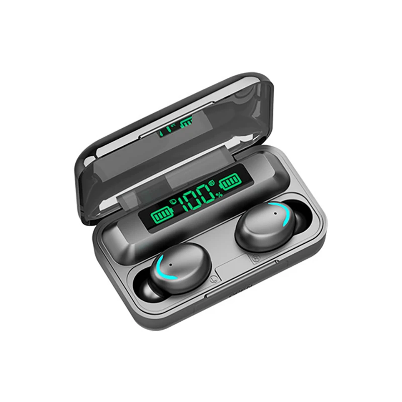 TWS Bluetooth 5.0 wireless headset touch digital display noise reduction stereo headset sports headset with charging compartment
TWS Bluetooth 5.0 wireless headset touch digital display noise reduction stereo headset sports headset with charging compartment