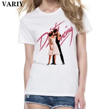 Summer Dirty Dancing T Shirt Women Fashion T-shirt pink grunge Short Sleeve O-Neck White Tees Tops Print camisas mujer shirt
Summer Dirty Dancing T Shirt Women Fashion T-shirt pink grunge Short Sleeve O-Neck White Tees Tops Print camisas mujer shirt