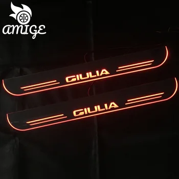 Custom Car Logo For Alfa Romeo Giulia 2015 - 2020 Moving LED Welcome Pedal Car Scuff Plate Pedal Door Sill Pathway Light
Custom Car Logo For Alfa Romeo Giulia 2015 - 2020 Moving LED Welcome Pedal Car Scuff Plate Pedal Door Sill Pathway Light
