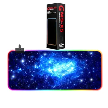 GMS-X5 800x300x4mm Star Version Colorful Symphony Glowing Mouse Pad Gaming Mouse Pad Soft Non-Slip Rubber Base Mouse Mat
GMS-X5 800x300x4mm Star Version Colorful Symphony Glowing Mouse Pad Gaming Mouse Pad Soft Non-Slip Rubber Base Mouse Mat