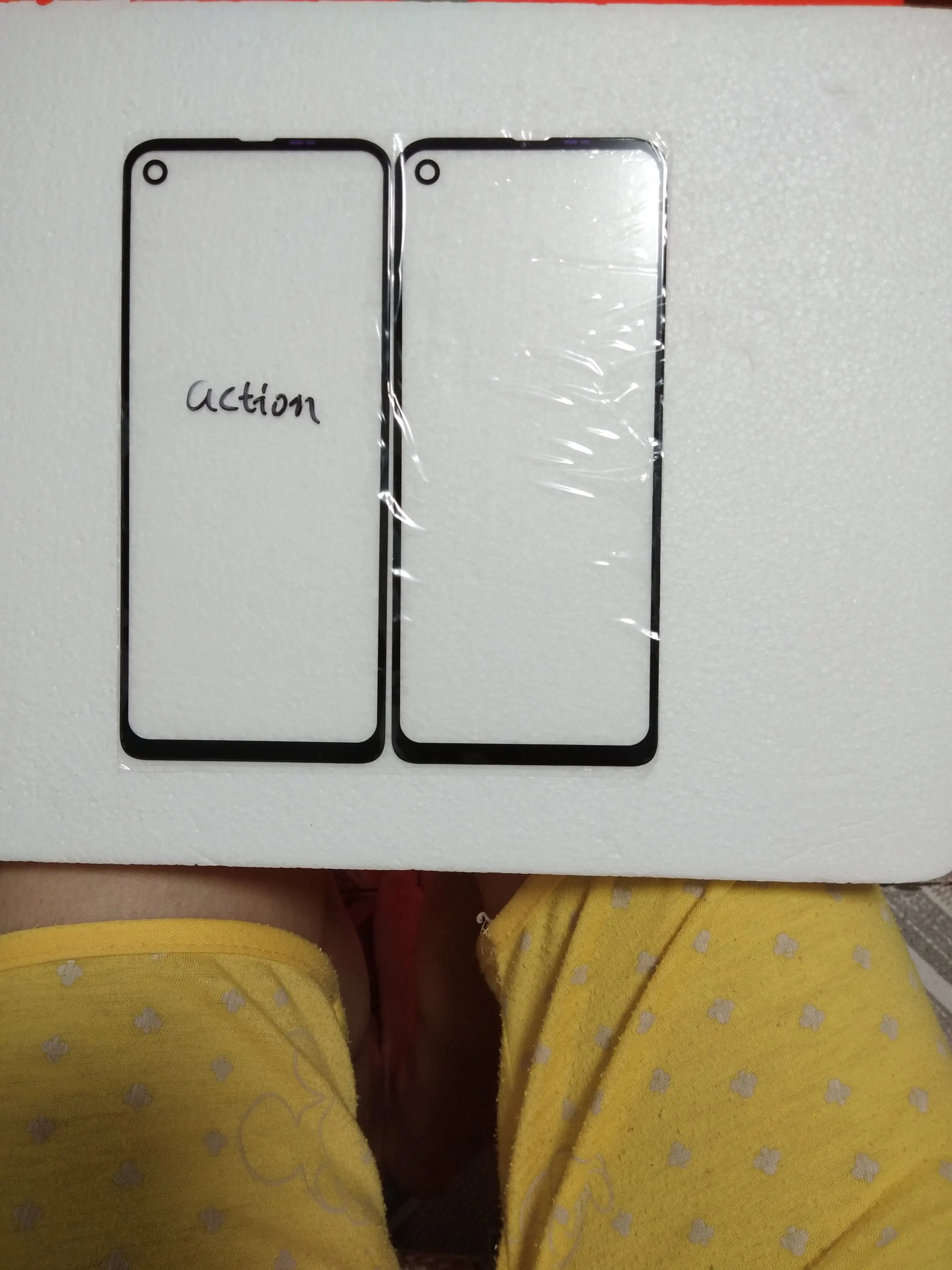 10pcsTop качество LCD ламинированные стекла для Motorola Moto One Vision P50 XT1970 запасные части |