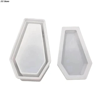 Crystal Epoxy ResinMold Coffin Trinket Box Silicone Mould Halloween Gothic Container DIY Crafts Making Tools
Crystal Epoxy ResinMold Coffin Trinket Box Silicone Mould Halloween Gothic Container DIY Crafts Making Tools