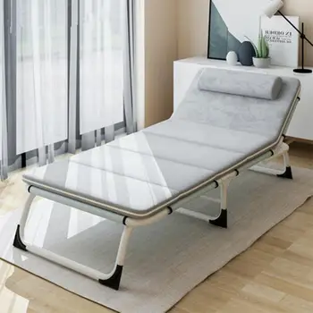 Fashion Folding Bed Sun Lounger Sleeping Bed Office or Outdoor Camping Chaise Longue Nap Bed Adjustable Space Saving
Fashion Folding Bed Sun Lounger Sleeping Bed Office or Outdoor Camping Chaise Longue Nap Bed Adjustable Space Saving