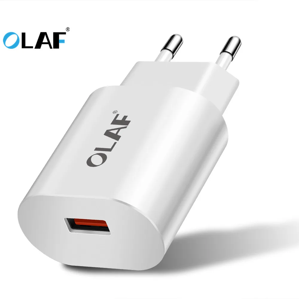 Olaf QC 3.0 USB Charger for Xiaomi mi 9 Quick Charger 4.0 Super Charger for iPhone XS MAX 7 Cell Phone Charger for Samsung A70
Olaf QC 3.0 USB Charger for Xiaomi mi 9 Quick Charger 4.0 Super Charger for iPhone XS MAX 7 Cell Phone Charger for Samsung A70