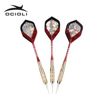 3 Pcs Soft Tip Darts Nice Flights Dart Set for Electronic Dartboard Professional Dart Indoor Sport with 100Pcs 27mm Darts Shafts
3 Pcs Soft Tip Darts Nice Flights Dart Set for Electronic Dartboard Professional Dart Indoor Sport with 100Pcs 27mm Darts Shafts