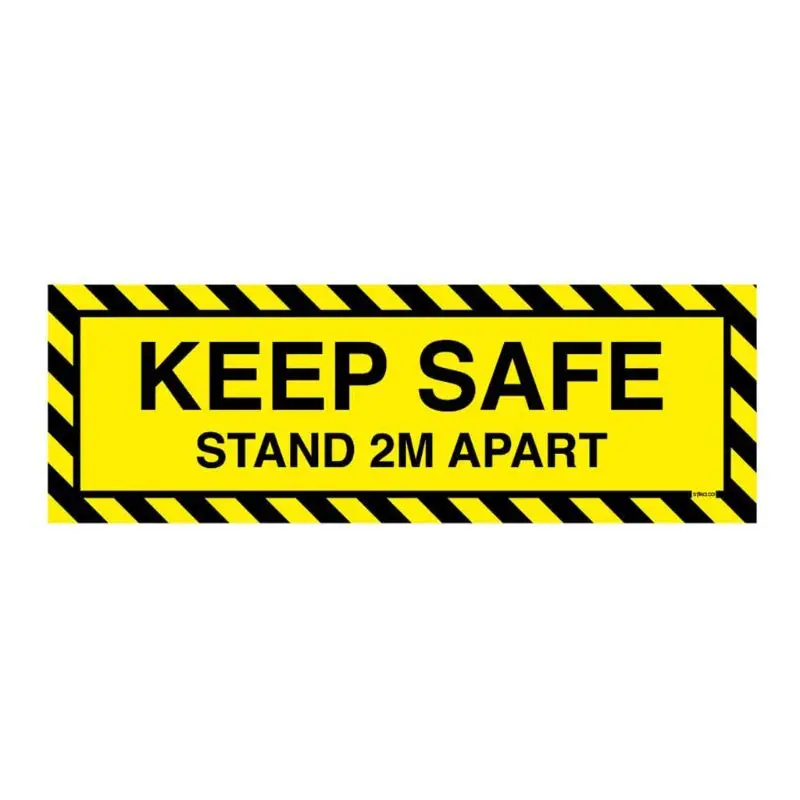 5PCS Keep Safe Stand 2M Apart Stickers Art Decals for Bus Station Social Distancing Parking Office Marker
5PCS Keep Safe Stand 2M Apart Stickers Art Decals for Bus Station Social Distancing Parking Office Marker