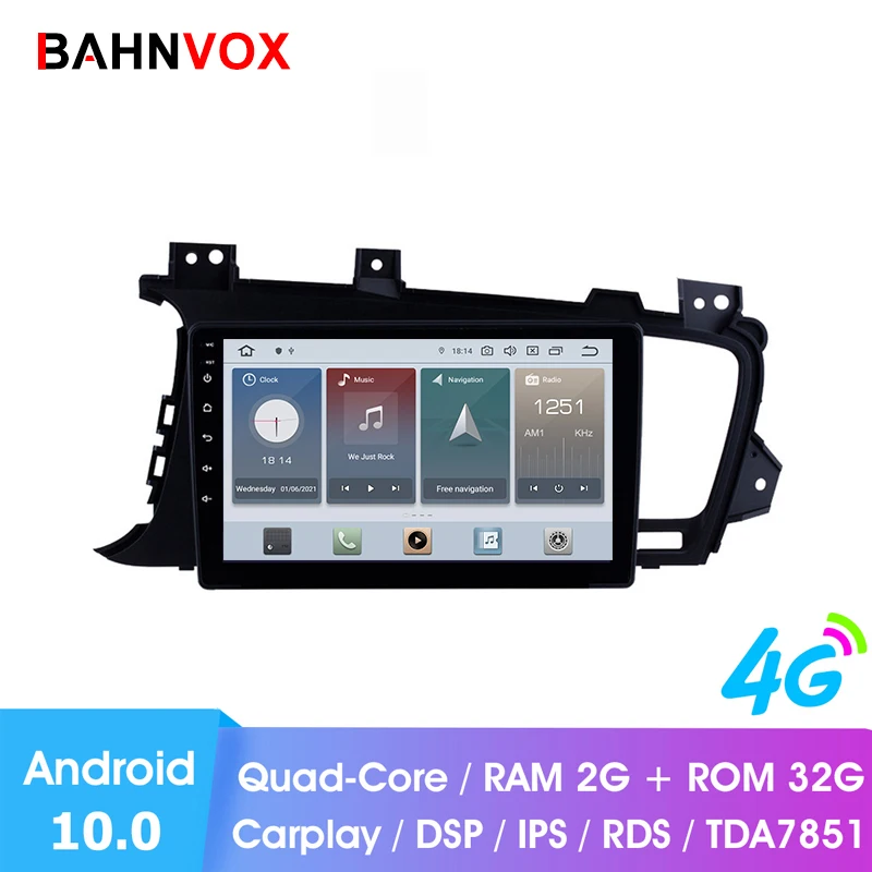 Автомобильный gps-проигрыватель 9 дюймов android 10 0 dvd-проигрыватель для KIA K5 LHD 2011 2015