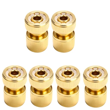 6Pcs Quick Water Pipe Connectors Hose Tap Adaptor Universal Brass Connector for 1/2 Inch Watering Pipe Fitting Set Garden Irriga
6Pcs Quick Water Pipe Connectors Hose Tap Adaptor Universal Brass Connector for 1/2 Inch Watering Pipe Fitting Set Garden Irriga