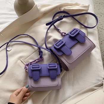 Two Size PU Leather Crossbody Bag For Women 2020 Summer Mini Cross Body Shoulder Bag Lady Contrast Color Handbags and Purses
Two Size PU Leather Crossbody Bag For Women 2020 Summer Mini Cross Body Shoulder Bag Lady Contrast Color Handbags and Purses