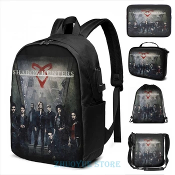 Funny Graphic print Shadowhunters Season 3 USB Charge Backpack men School bags Women bag Travel laptop bag
Funny Graphic print Shadowhunters Season 3 USB Charge Backpack men School bags Women bag Travel laptop bag