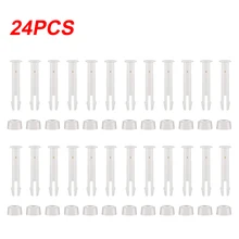 New 24Pcs ABS Pool Joint Pins Replacement Pool Joint Pins and Rubber Pool Seals Swimming Pool Replacement Parts 28270-28273
New 24Pcs ABS Pool Joint Pins Replacement Pool Joint Pins and Rubber Pool Seals Swimming Pool Replacement Parts 28270-28273