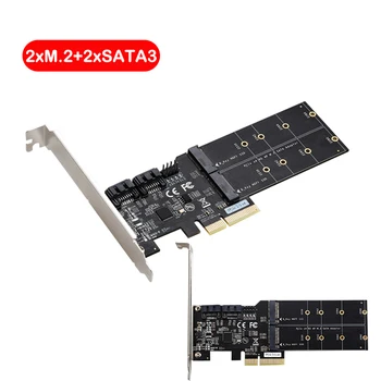 PCI-e sata Expansion Card NGFF B key M2/SATA3.0 Expand Interface Cards m2 sata ssd to pci e adapter Controller Card for desktops
PCI-e sata Expansion Card NGFF B key M2/SATA3.0 Expand Interface Cards m2 sata ssd to pci e adapter Controller Card for desktops