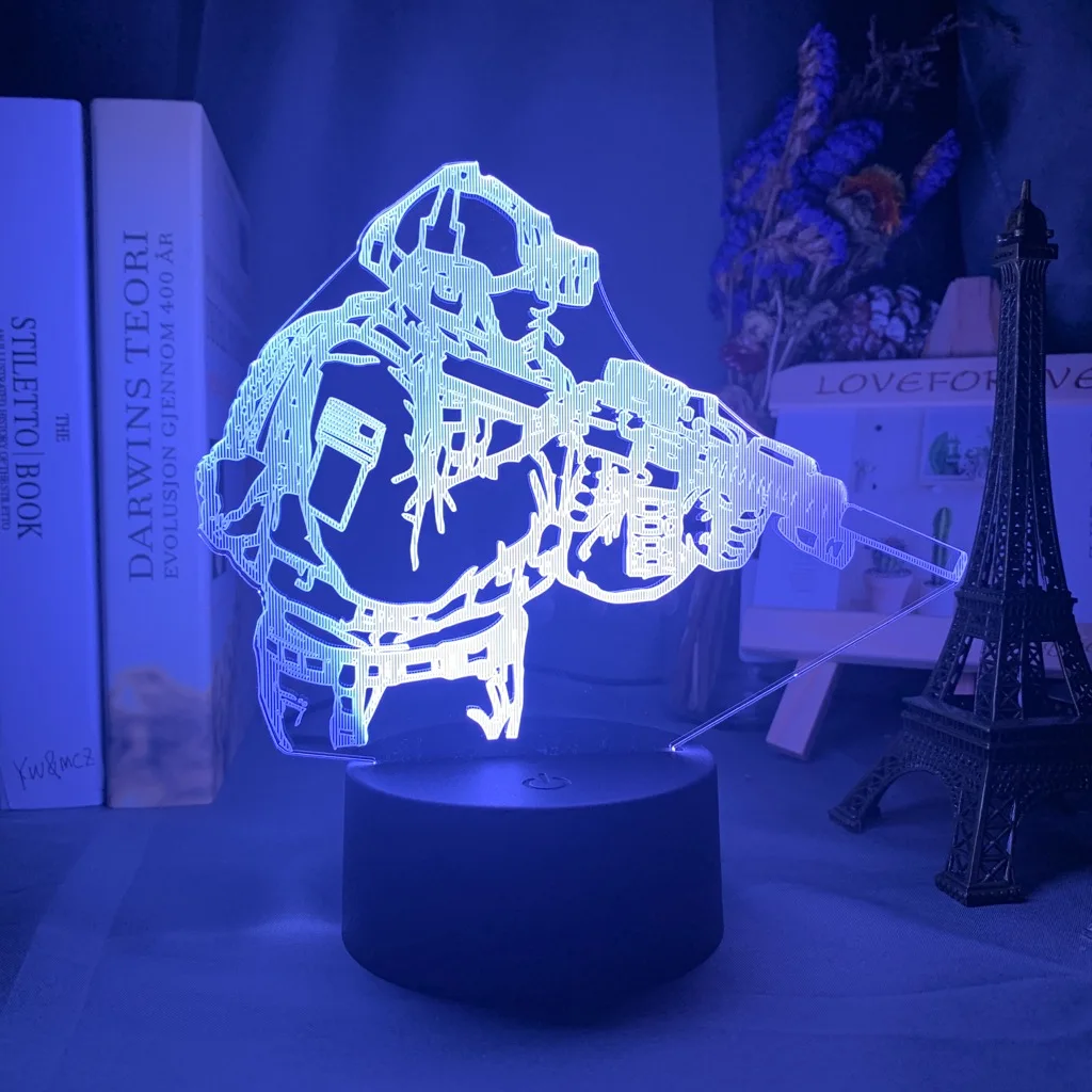 American Soldier Figure 3d Illusion Led Night Light Lamp Touch Sensor Color Changing Nightlight for Home Decor Cool Gift for Him 
American Soldier Figure 3d Illusion Led Night Light Lamp Touch Sensor Color Changing Nightlight for Home Decor Cool Gift for Him