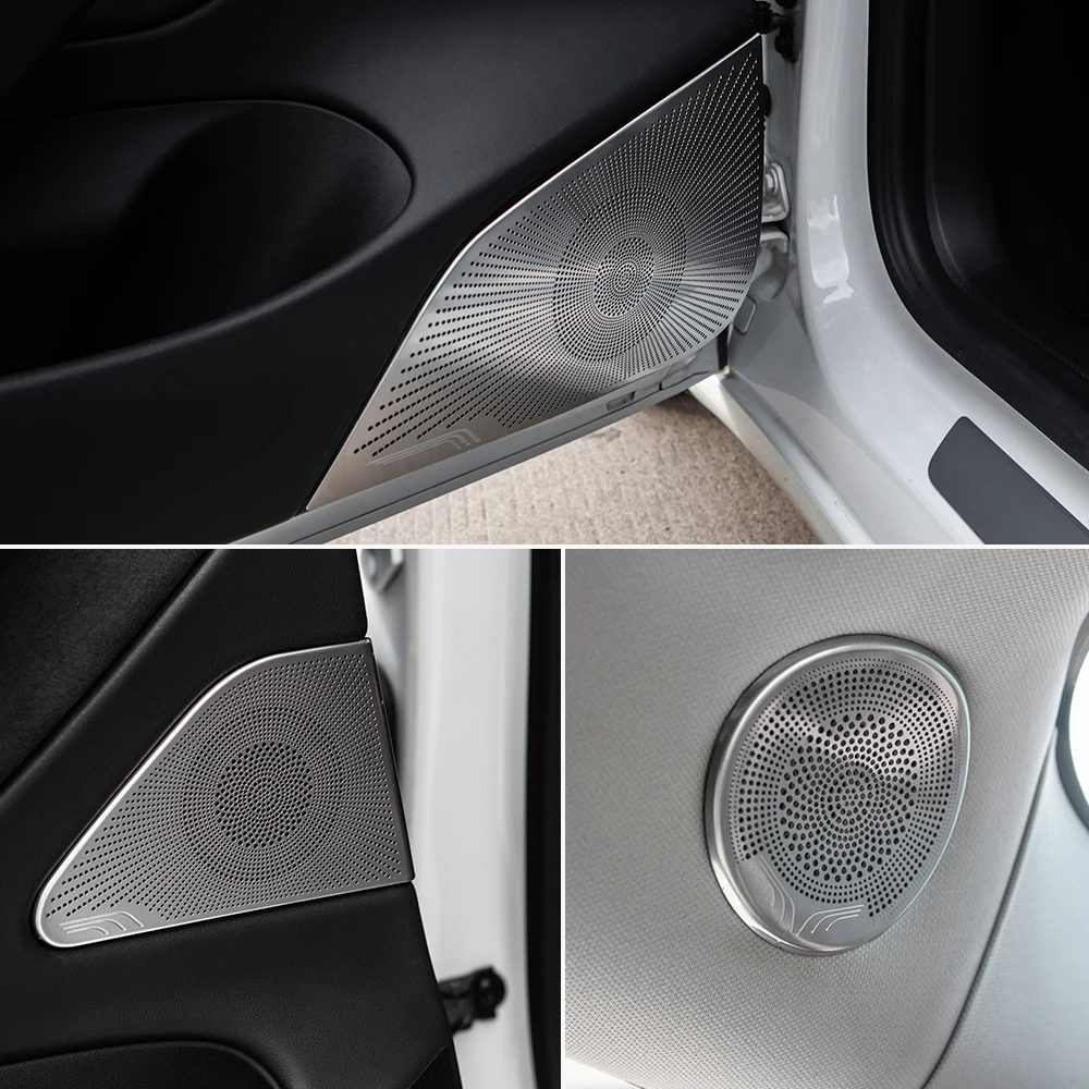Car Styling For Tesla Model 3 Audio Speaker Cover Trim Door Loudspeaker Decorative Cover Trim 3D Stickers 2017-2020 Accessories
Car Styling For Tesla Model 3 Audio Speaker Cover Trim Door Loudspeaker Decorative Cover Trim 3D Stickers 2017-2020 Accessories