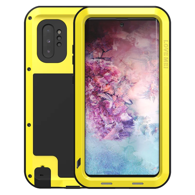 Для Samsung Galaxy Note 20 Ultra 10 Plus металлическая Броня пылезащитный ударопрочный Прочный