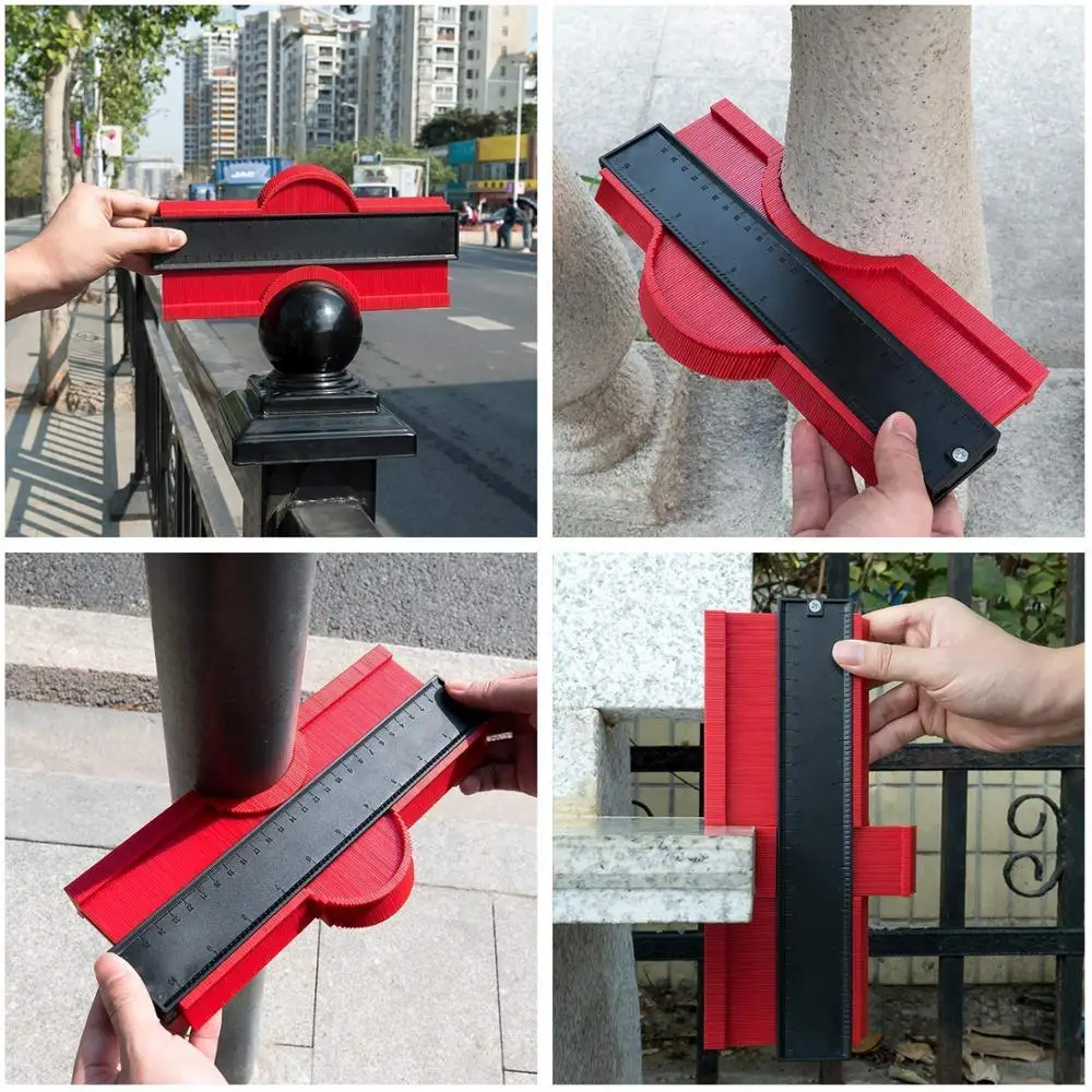 Household Contour Gauge ABS Copy Contour Gauges Standard Wood Marking Tool Tiling Laminate Tiles Measurent Tools
Household Contour Gauge ABS Copy Contour Gauges Standard Wood Marking Tool Tiling Laminate Tiles Measurent Tools
