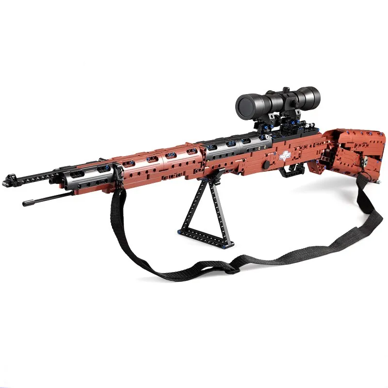 653PCS Building Blocks SWAT Technic Military WW2 Weapon 98K Sniper Models Pistol GUN Bricks Toys for Children Boys
653PCS Building Blocks SWAT Technic Military WW2 Weapon 98K Sniper Models Pistol GUN Bricks Toys for Children Boys