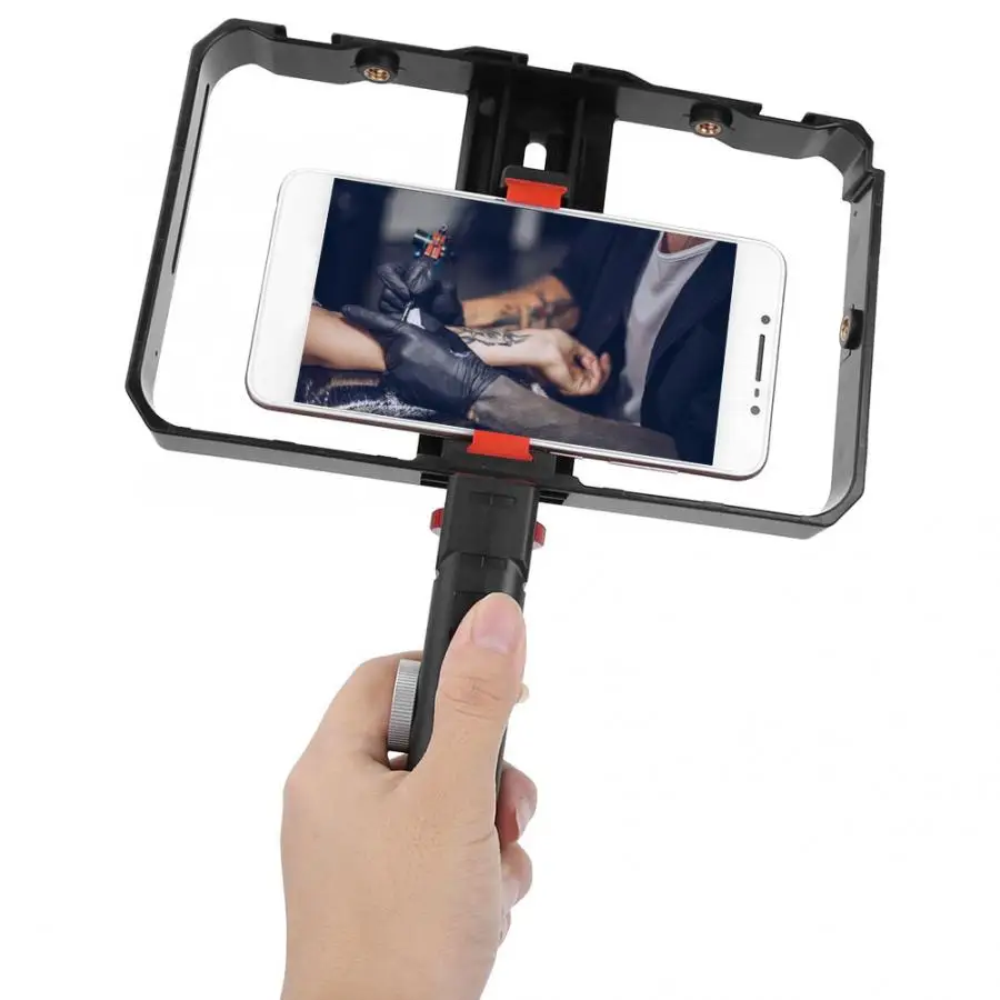 Phone Stabilizer Smartphone Handheld Cage Rabbit Cage Live Shooting Universal for 6.6 inch Mobile Phone Video Interview Maker
Phone Stabilizer Smartphone Handheld Cage Rabbit Cage Live Shooting Universal for 6.6 inch Mobile Phone Video Interview Maker