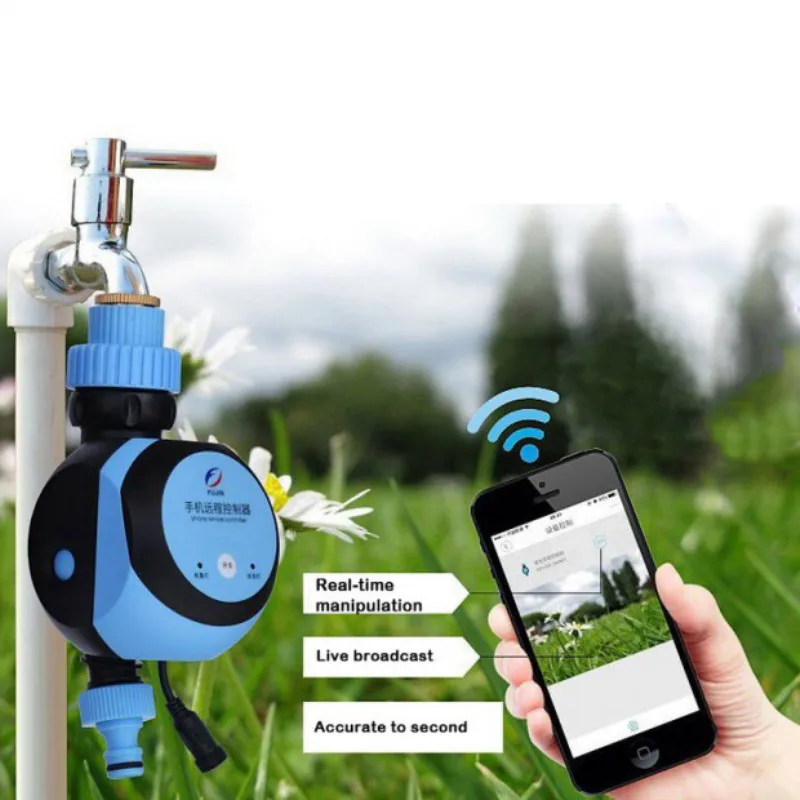 WIFI Phone Remote Controller Garden Water Timers Automatic Controller Watering Timer Remote Smart Irrigation for Home Garden
WIFI Phone Remote Controller Garden Water Timers Automatic Controller Watering Timer Remote Smart Irrigation for Home Garden