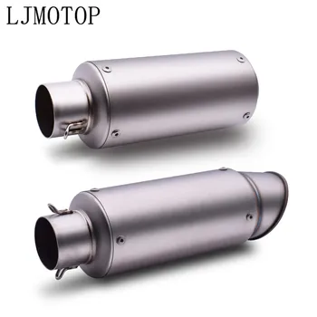 51-60mm Motorcycle pipe exhaust with DB killer Exhaust Pipe Muffler For KTM RC 390 200 125 Duke 390 125 690 Duke 990 Adventure
51-60mm Motorcycle pipe exhaust with DB killer Exhaust Pipe Muffler For KTM RC 390 200 125 Duke 390 125 690 Duke 990 Adventure