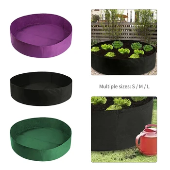 Felt Grow Bag Green Planter Gardening Flower Garden Extra Large Raised Planting Bed Seedling Nursery Grow Bags Growing Pot Hot
Felt Grow Bag Green Planter Gardening Flower Garden Extra Large Raised Planting Bed Seedling Nursery Grow Bags Growing Pot Hot