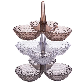 3 Floors Creative Stacked European Storage Tray Multi-Layer Plastic Dried Fruit Snack Platter Bowl Table Snack Candy Tray Rack O
3 Floors Creative Stacked European Storage Tray Multi-Layer Plastic Dried Fruit Snack Platter Bowl Table Snack Candy Tray Rack O